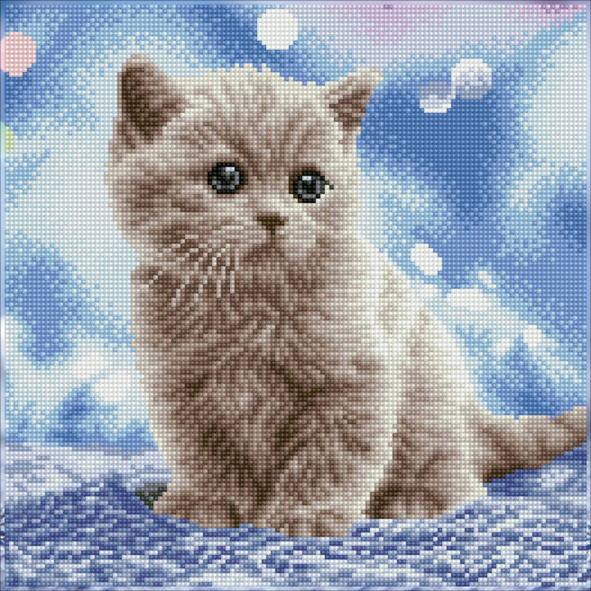 Diamond Dotz® Intermediate Bubbles Pre-Framed Diamond Painting Kit